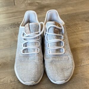Adidas Tubular Women’s Grey and White Shoes Size 6.5